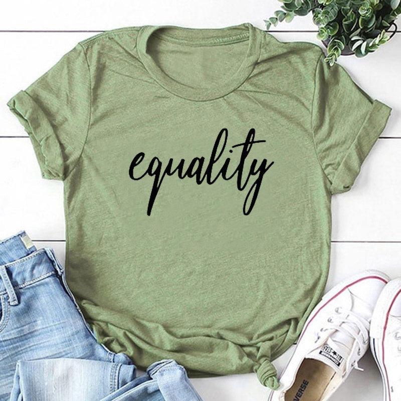 Equality Women Tshirt Black Lives Matter T-shirt