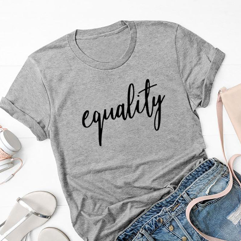 Equality Women Tshirt Black Lives Matter T-shirt