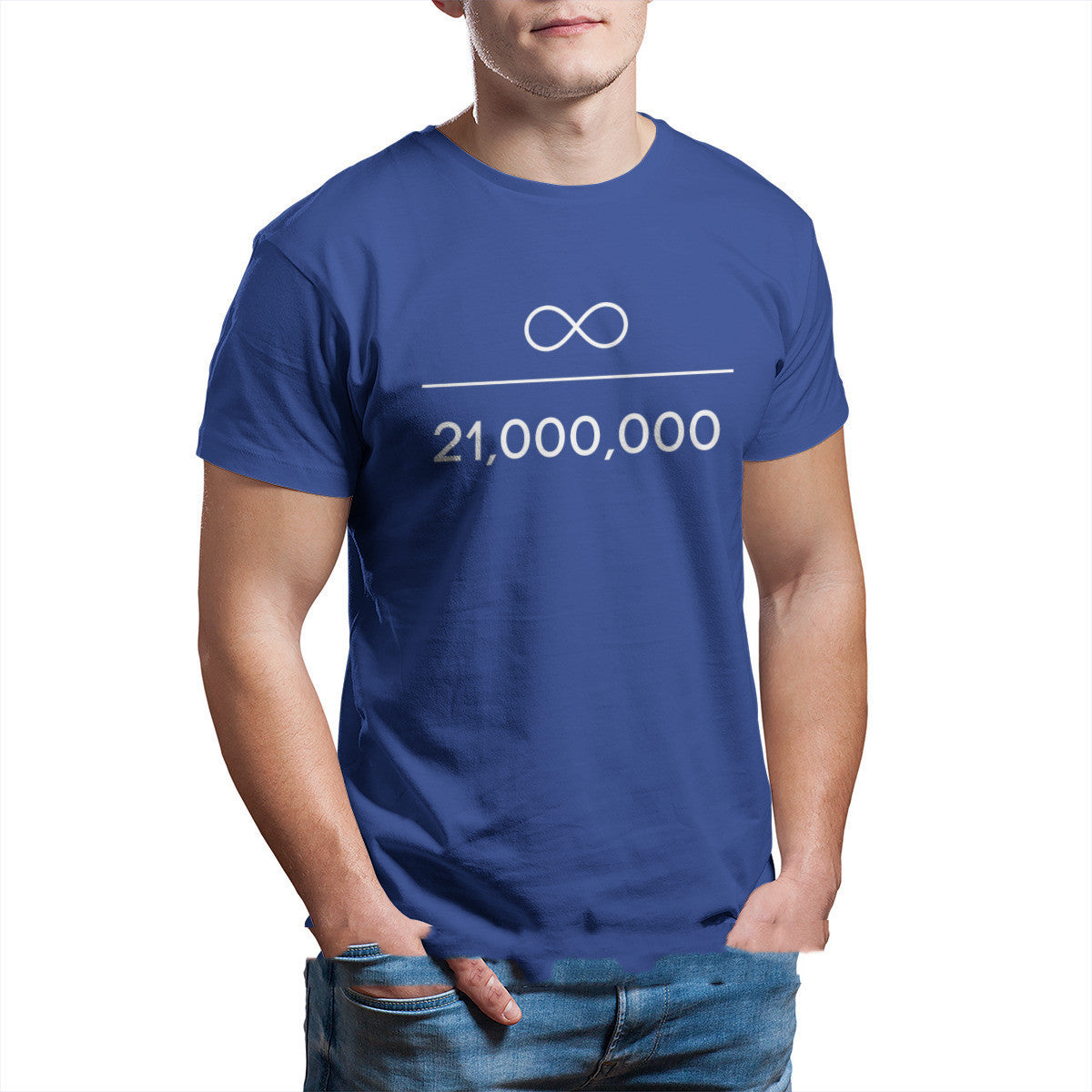 Infinity Divided By Million Unique TShirt Bitcoin